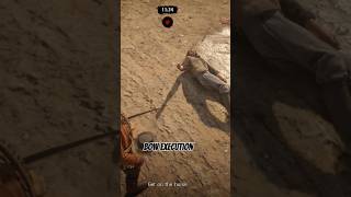 RDR2 bow execution rdr2 rdr rdronline fyp shorts fypage brutal [upl. by Xever]