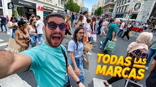 LA GRAN VÍA de MADRID parece un CENTRO COMERCIAL  300 VIVIENDAS DEMOLIERON para construirla [upl. by Rosdniw277]