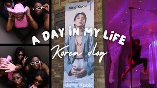 ✨🇰🇷Korea vlog JK cafes first pole class amp clubbing in Hongdae✨ [upl. by Emaj]