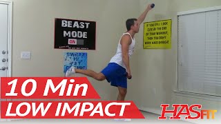 10 Min Low Impact Cardio Workout for Beginners  Low Impact Workout amp Aerobic Exercises [upl. by Coffeng]