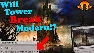 MTG ▷ Phyrexian Tower is in MH3 amp Coming to Modern ◁🔥 Yawgmoth Tower Deck【 MH3 Spoilers amp Leaks 】 [upl. by Pammie]