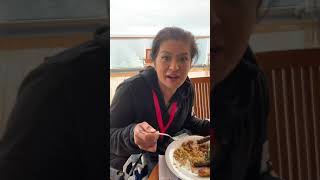 Anjanette Abayari lunch aboard a Cruise [upl. by Eriam819]