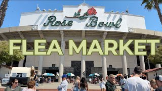 RoseBowl Flea Market  Largest Flea Market in the California  Pasadena Ca  4K Walking [upl. by Rol236]