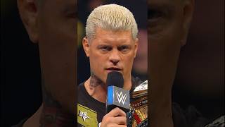 Cody Rhodes lays into the new Tribal Chief [upl. by Longan]