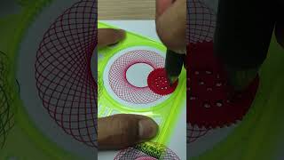 Berapa banyak lingkaran yang tergambar spirograph satisfying 2024 shorts [upl. by Cyna]