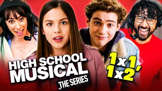 HIGH SCHOOL MUSICAL THE SERIES Season 1 Episode 1 amp 2 REACTION Olivia Rodrigo  HSMTMTS [upl. by Hanson]