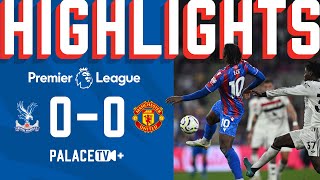 UNBELIEVABLE SAVES 🧤🤯  Premier League Highlights Palace 00 Man Utd [upl. by Moynahan]