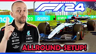 F1 24 ALLROUNDSETUP Tipps 🏁 [upl. by Halyahs760]