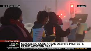 Reopening of Schools  Schooling goes ahead despite protests in the Western Cape [upl. by Kristoforo136]