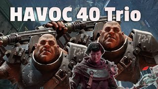 Havoc 40 Trio  Oonga Boonga Strats Double Pick Ogryn Support ZealotFire Shotty  Smelter [upl. by Anelet]