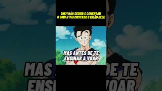 GOHAN ENSINA VIDEL A VOAR dragonball humor shorts [upl. by Havelock794]