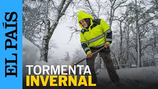 ESTADOS UNIDOS  La primera tormenta invernal de 2024  EL PAÍS [upl. by Kjersti]