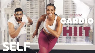 30 Minute HIIT Cardio Workout  Abs At Home  With Warmup  SELF [upl. by Danais]