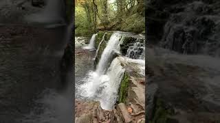 Lake district waterfall water slowed shorts relaxing nature uk travel [upl. by Yance]