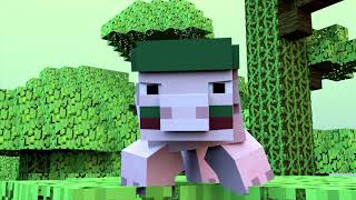 MINECRAFT IL FILM ANIMATO doppiato dagli RGB [upl. by Suivatna]