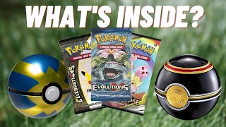 NEW POKEBALL TINS  Whats inside the 2021 Quick and Luxury Balls D21 [upl. by Cassie]