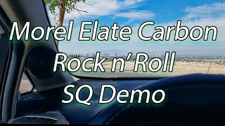 Morel Elate Carbon Rock SQ Demo morel caraudio soundquality [upl. by Aremaj]