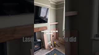 🎯 Laser Level TRICK joinery joiner laserlevel level tips construction builder help home [upl. by Jr219]