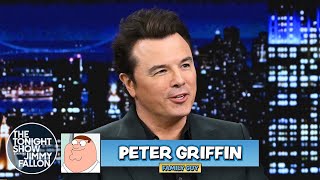 Seth MacFarlane Shows Off Voices of Famous Characters from Family Guy American Dad and Ted [upl. by Aicnilav]