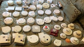 TestingShowing EVERY Smoke Alarm in my Collection [upl. by Abel448]