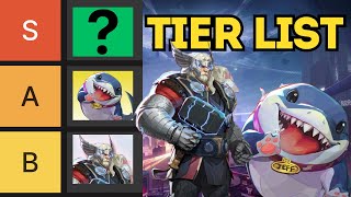 The UILTIMATE Tier list  Marvel Rivals [upl. by Edmonds]