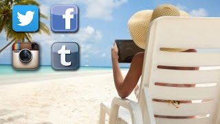 How Much Facebook Is Okay When Youre On Vacation [upl. by Nitaj]