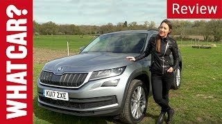 2020 Skoda Kodiaq SUV review – Is Skodas first 7seater a winner  What Car [upl. by Ress]