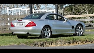 MercedesBenz SL500  REVIEW  classic for the price of a hatchback [upl. by Eenimod889]