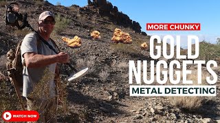 You Wont Believe The Gold Nuggets Found In The Arizona Desert Prospecting With A Metal Detector [upl. by Yawnoc237]