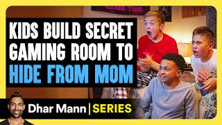 Jays World S2 E02 Kids Build SECRET Gaming Room To HIDE From Mom  Dhar Mann Studios [upl. by Welby]