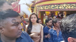 Tejasswi Prakash Arrived Shanidev Temple For Blessings In Juhu  Bollywood Mastiz [upl. by Thynne712]