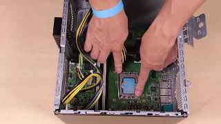 ThinkSystem ST50 V3 installing a system board [upl. by Cawley]