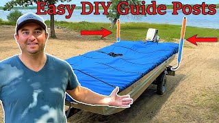 How to Install Boat Trailer Guide Posts Easy DIY Project [upl. by Zeta]