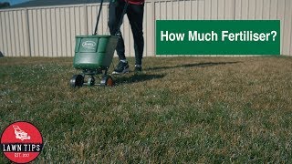 How Much Fertiliser To Put On Your Lawn [upl. by Grimbald]