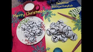 Chocolate Crinkle Cookies Easy Recipe [upl. by Gnep546]