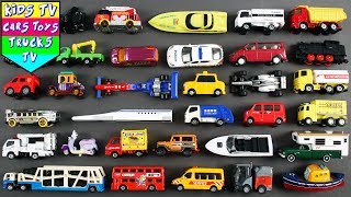 Learn about vehicles for kids  toys video [upl. by Llertnac]