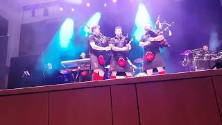 Bleaching Cloths By Red Hot Chilli Pipers at The Music Hall Aberdeen [upl. by Ledif]