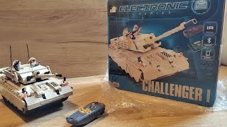 cobirecenzja zestawu COBI electronic challanger I v2 rc brick tank [upl. by Myrtie905]