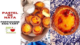 Pasteis de Nata  Portuguese Custard Tarts [upl. by Gignac]