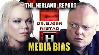 Media elitenes mikrofonstativ  Bjørn D Nistad Herland Report TV [upl. by Soalokin]