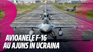 Știri Omorât de viespi Avioanele f16 au ajuns în Ucraina 05082024 [upl. by Lucais]