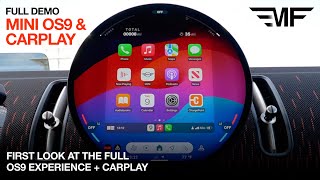 FULL DEMO MINI OS9 With CarPlay and Experience Modes [upl. by Nabatse]