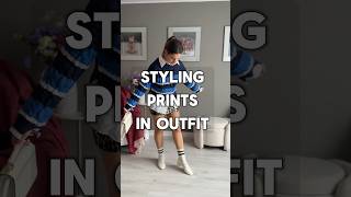 Mixing Prints 💞 stripestyle polkadot leopardprint prints skirtfashion outfitideas striped [upl. by Lothair]