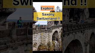 saxony switzerland exploreeurope germany mountainscenery shortsvideo viralvideos ytshorts [upl. by Alemrac]