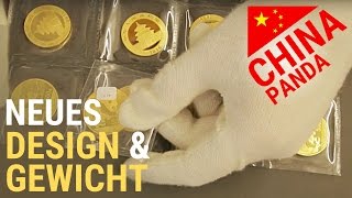 CHINA PANDA GOLD  Neues Design amp Gewicht  Jetzt 30 g  Goldmünze mit Wertsteigerung [upl. by Maryl]