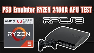 Ryzen 2400G PS3 Emulator Test RPCS3 [upl. by My]