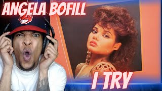 FIRST TIME HEARING  ANGELA BOFILL  I TRY  REACTION [upl. by Betthezel]