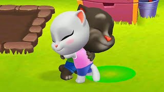 MY TALKING TOM FRIENDS 1 Android Gameplay [upl. by Lekkim]