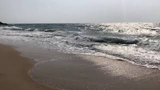 From the calm of the Dead Sea Lake to the lashing waves of Palmachim ASMR beachlife [upl. by Anirtap178]