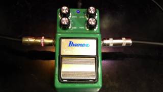 Ibanez TS9DX Turbo Tube Screamer [upl. by Toney]